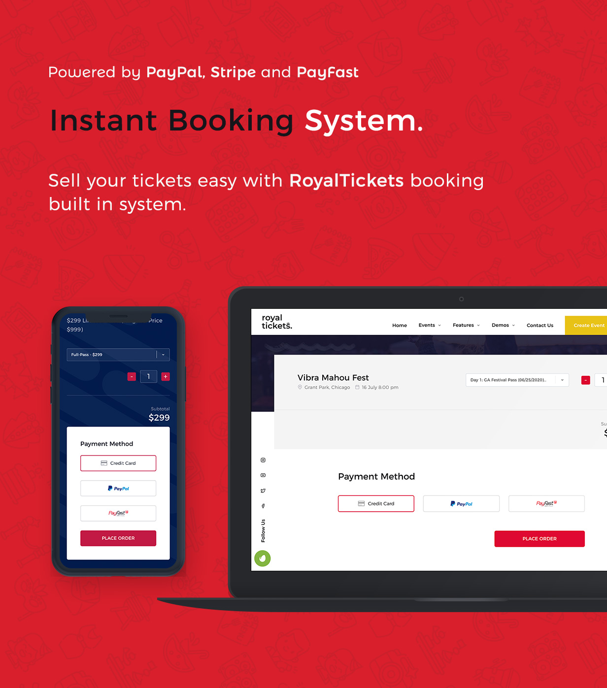 RoyalTickets - Events Booking WordPress Theme - 6